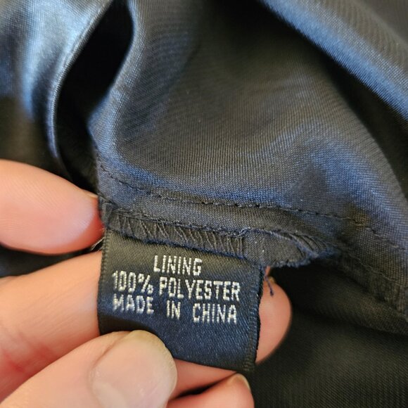 Adrianna Papell Black Sheer Overlay Cocktail Party Dress Women’s Size 8 - Picture 5 of 15